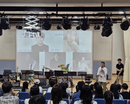 광주학생예술누리터, 토요예술교실 공개수업 사진