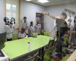 20220531 광주학생예술누리터 학교연계 예술교육 상무중학교 2회차 과정  사진