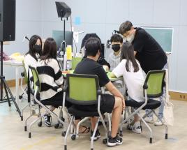 20220608 학교연계예술교육 1회차 과정 신창중학교 사진